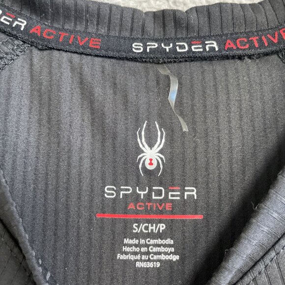 NWOT Spyder Active Women's S Black Short Sleeve Performance T-Shirt - Picture 5 of 8